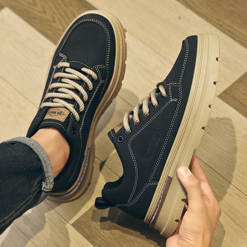 Tenis em Couro Hiilz Tenis em Couro Hiilz Nous Moda Masculina