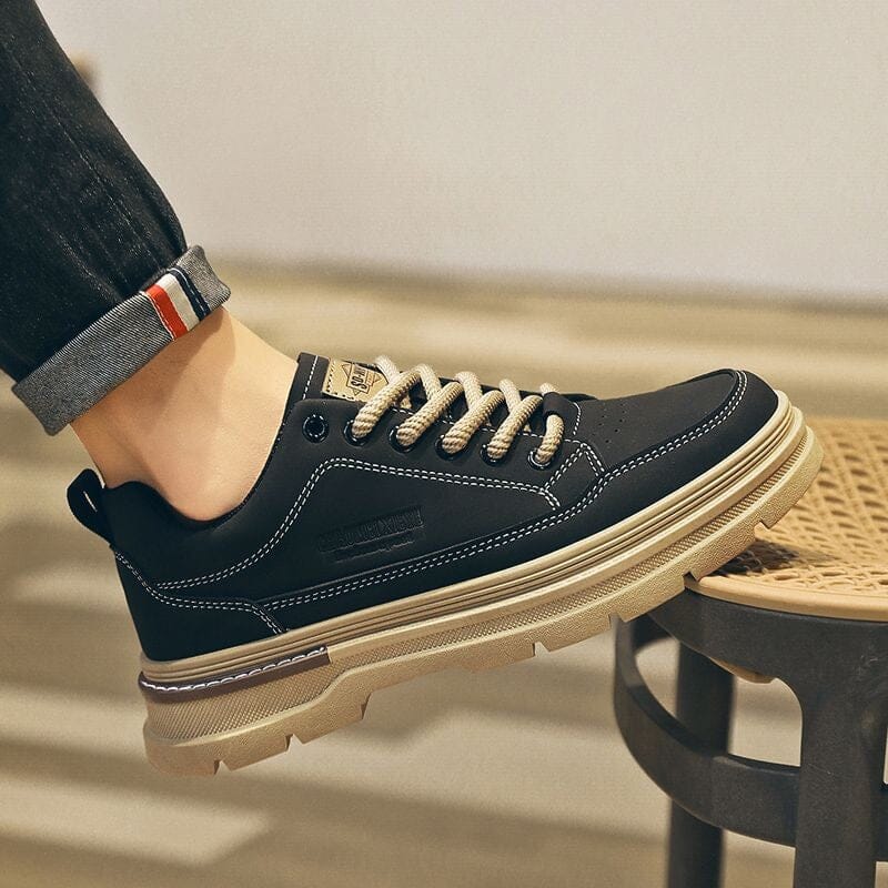 Tenis em Couro Hiilz Tenis em Couro Hiilz Nous Moda Masculina