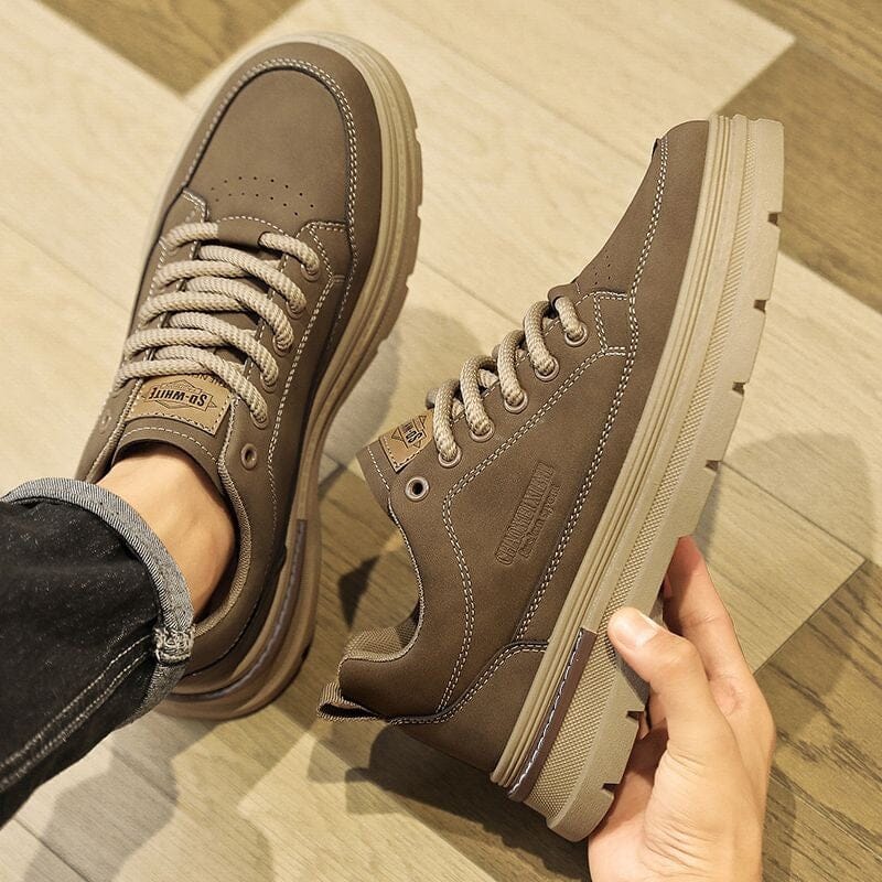 Tenis em Couro Hiilz Tenis em Couro Hiilz Nous Moda Masculina