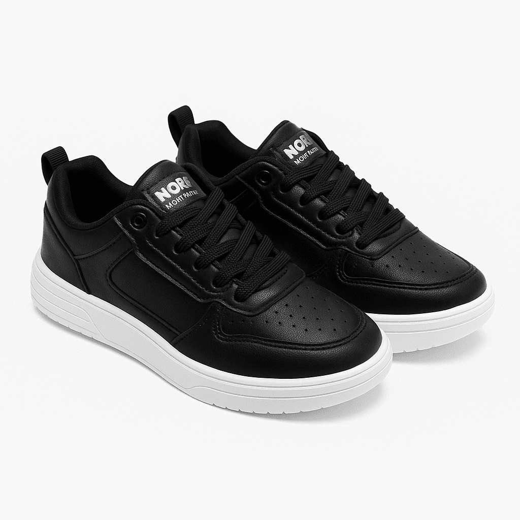 Tênis Masculino Basic Comfort Tênis Masculino Basic Comfort Nous Moda Masculina Preto 35
