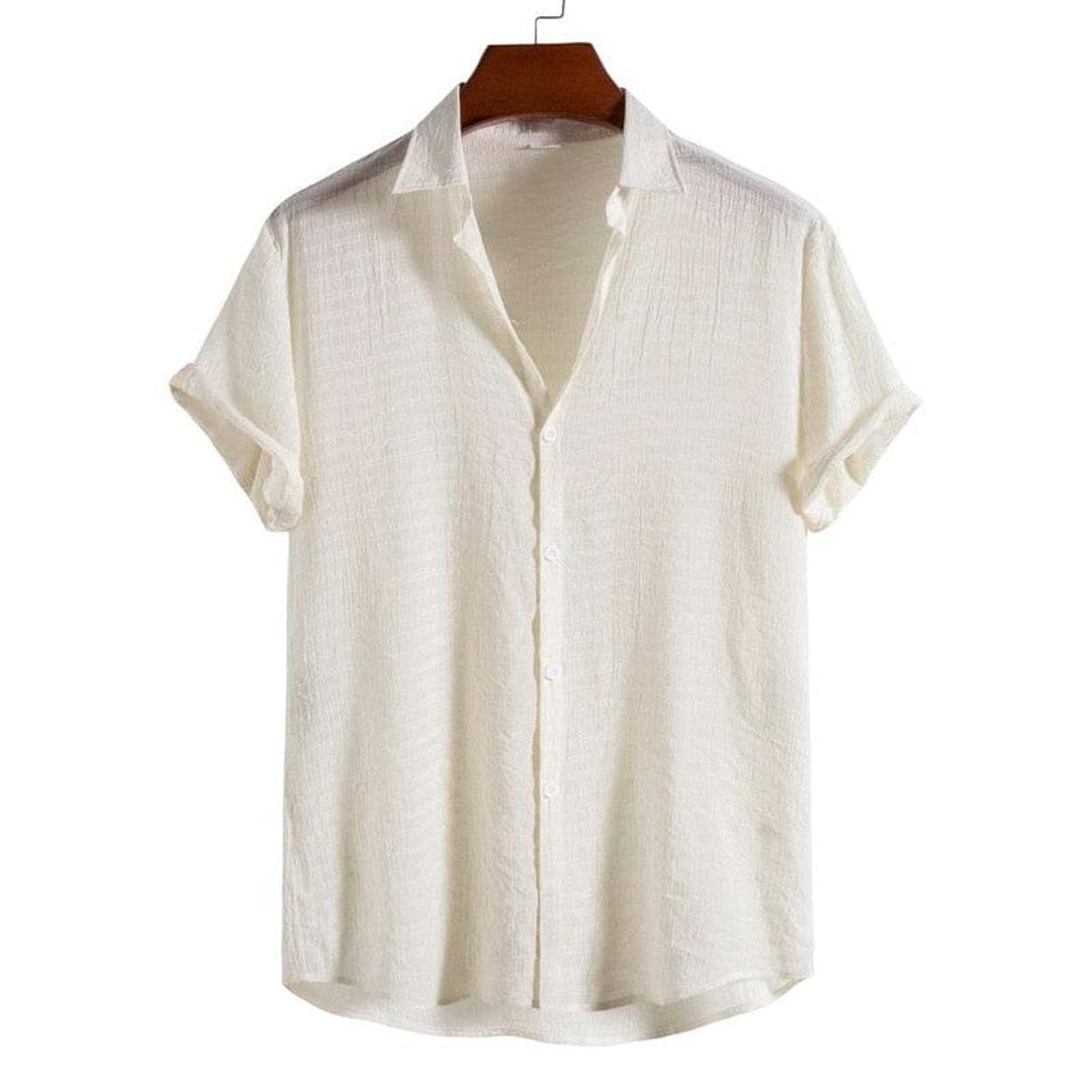 Camisa Casual Manga Curta Summer Camisa Casual Manga Curta Summer Nous Moda Masculina 