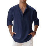 Camisa de Algodão Premium Nous camisa Nous Azul Navy 4XL 