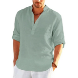 Camisa de Algodão Premium Nous camisa Nous Verde Claro 4XL 