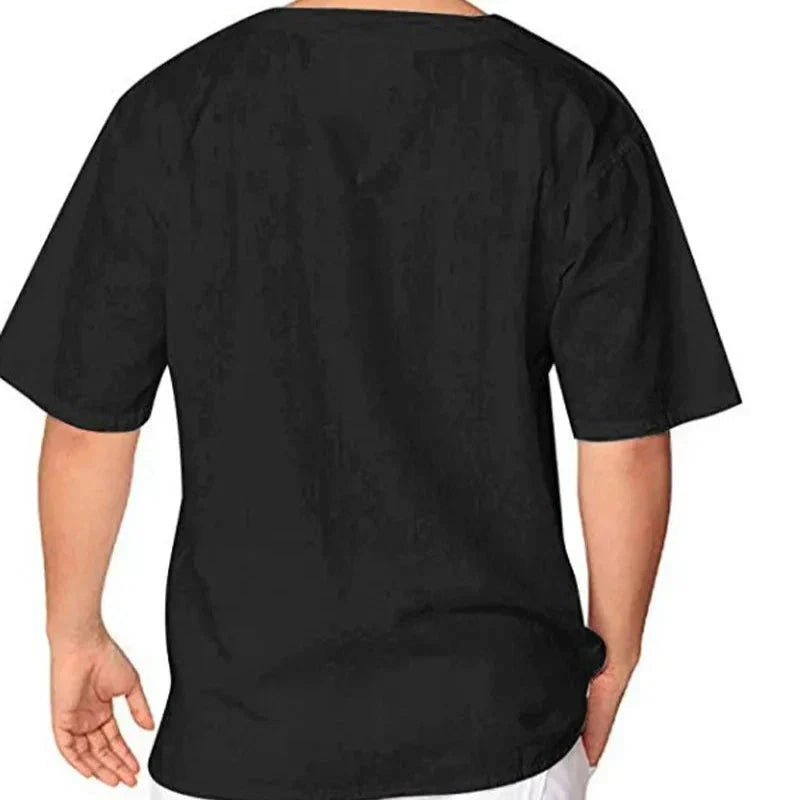 Camisa de Linho Elegancy String Camisa de Linho Elegancy String Nous Moda Masculina 