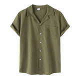 Camisa de Linho Seville Camisa Masculina Harttman HT45 Modern Crest Nous Moda Masculina Verde M 