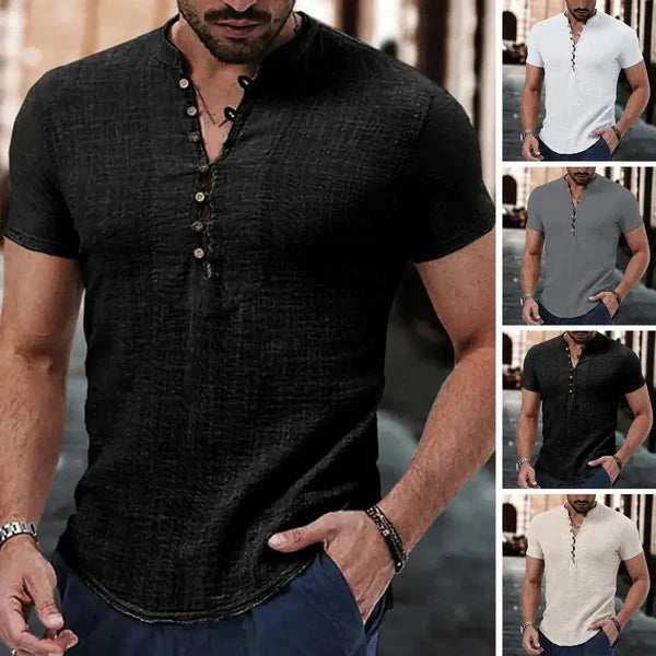 Camisa de Linho Urban Fashion Camisa de Linho Urban Fashion Nous Moda Masculina 