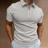 Camisa Polo Masculina American Camisa Polo Masculina American Nous Moda Masculina Cinza M 