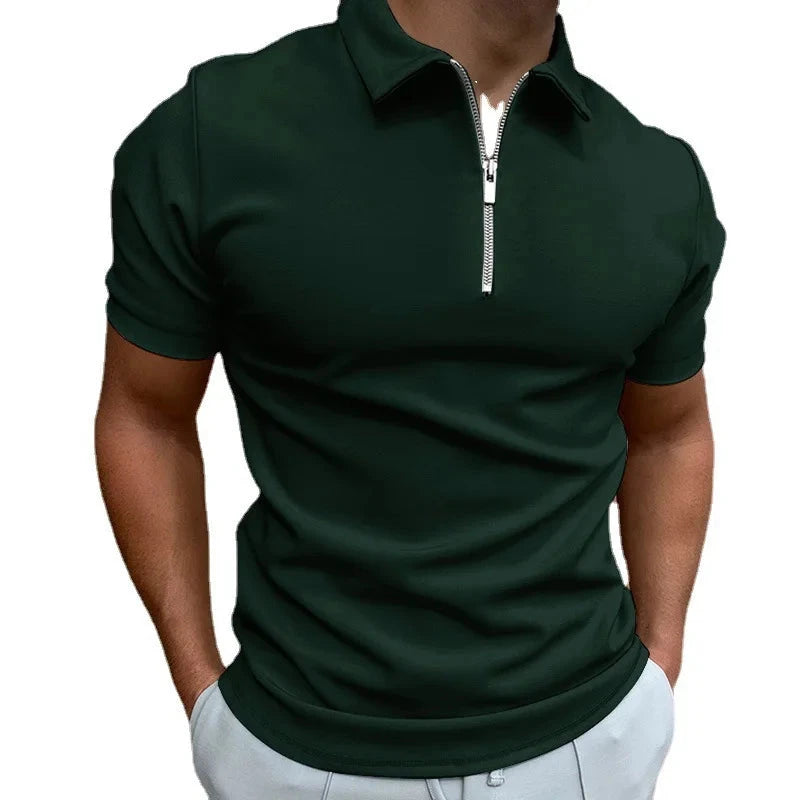 Camisa Polo Masculina American Camisa Polo Masculina American Nous Moda Masculina Verde M 