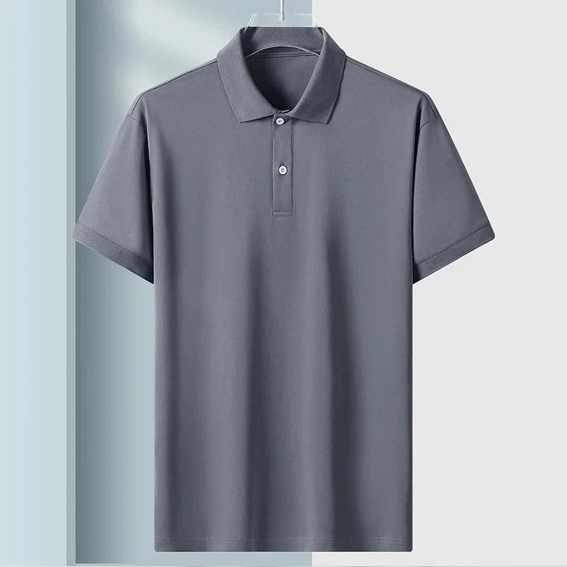 Camisa Polo Masculina Casual England Camisa Polo Masculina Casual England VINNCI Store Cinza M 