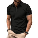 Camisa Polo Streetwear Summer Camisa Polo Streetwear Summer Nous Moda Masculina Preta M 