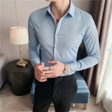 Camisa Social Treend Nous camisa Nous Azul Claro Asian S 40-48KG 