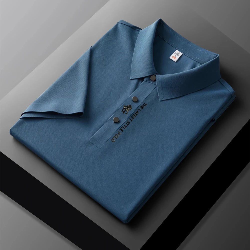 Camiseta Polo Groove camisa Nous Azul M 