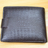 Carteira Masculina de Couro com Botão - Elegance Carteira Masculina de Couro com Botão - Elegance Nous Moda Masculina 