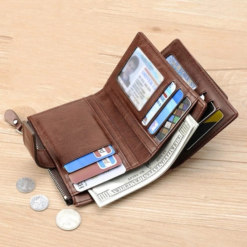Carteira Masculina de Couro Dylan Carteira Masculina de Couro Dylan Nous Moda Masculina 