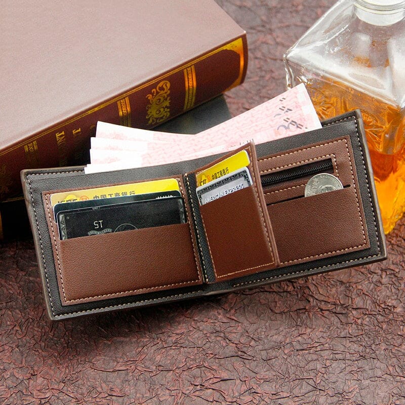 Carteira Masculina de Couro Malcom Carteira Masculina de Couro Malcom Nous Moda Masculina 
