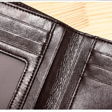 Carteira Masculina de Couro Manbag Carteira Masculina de Couro Manbag Nous Moda Masculina 