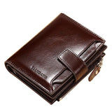 Carteira Masculina de Couro Manbag Carteira Masculina de Couro Manbag Nous Moda Masculina 