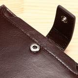 Carteira Masculina de Couro Manbag Carteira Masculina de Couro Manbag Nous Moda Masculina 