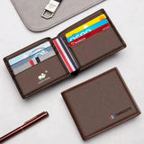 Carteira Masculina de Couro Vision Denim Carteira Masculina de Couro Vision Denim Nous Moda Masculina 