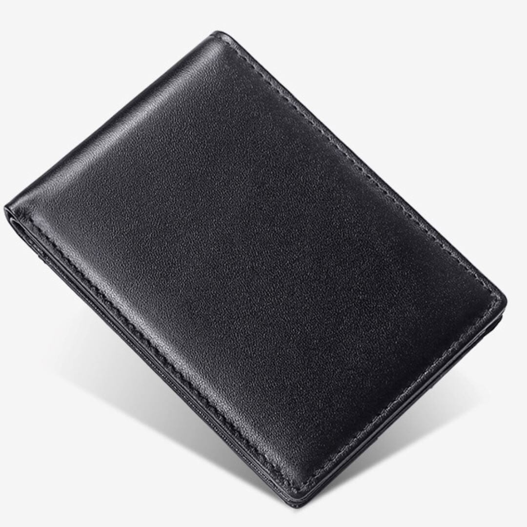 Carteira Slim de Couro Carteira Slim de Couro Nous Moda Masculina 