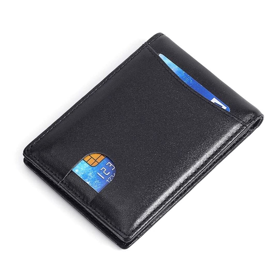 Carteira Slim de Couro Carteira Slim de Couro Nous Moda Masculina 