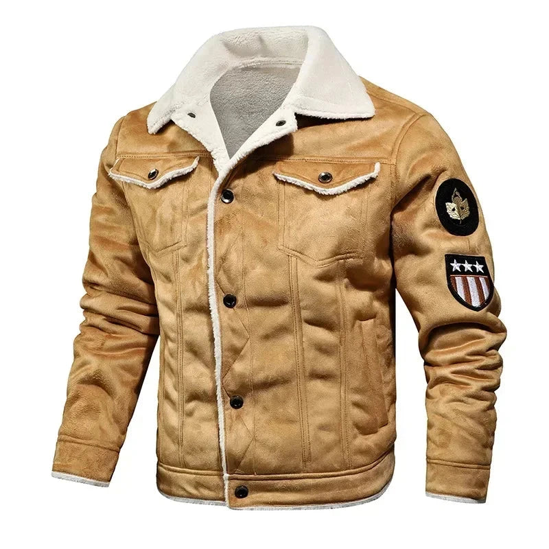 Jaqueta Premium Bright Jaquetas Nous Moda Masculina Khaki G 