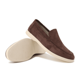 Mocassim Old Money de Camurça Masculino Vinnci Mocassim Old Money de Camurça Masculino Vinnci Nous Moda Masculina Chocolate 37 