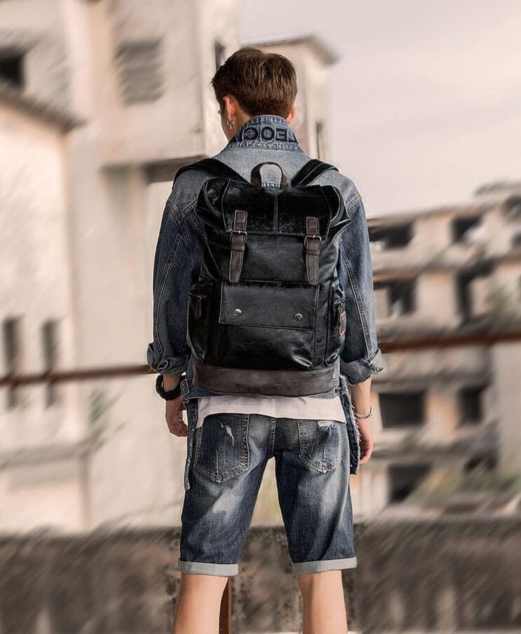 Mochila de Couro Masculina Brainly Mochila de Couro Masculina Brainly Nous Moda Masculina 