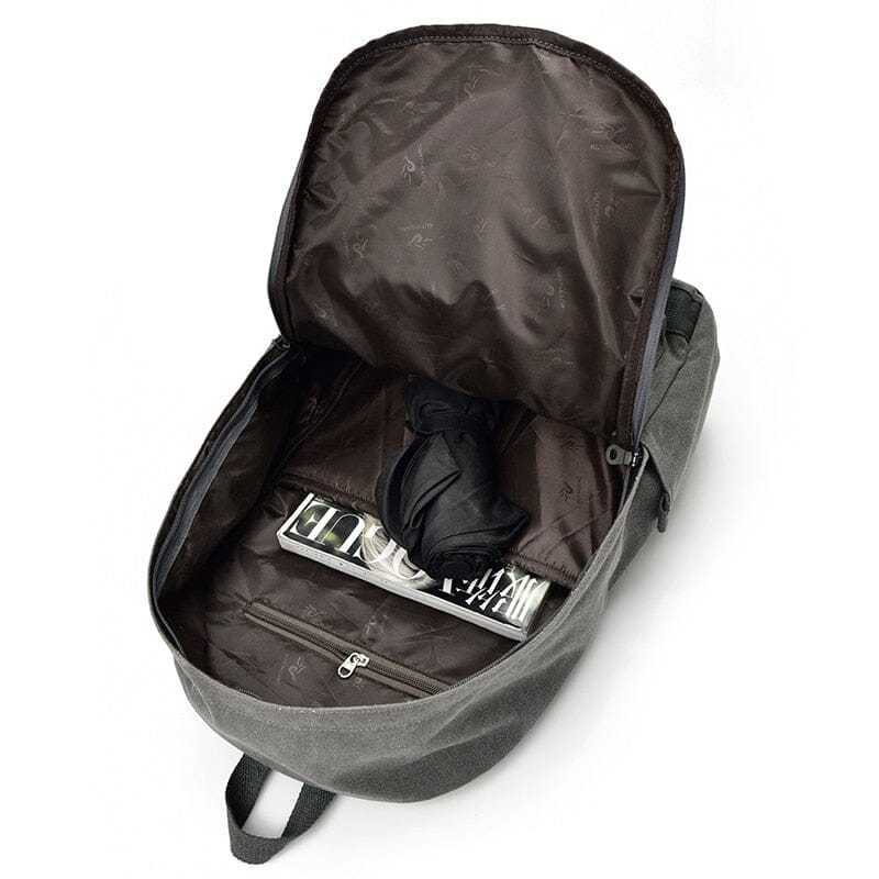 Mochila de Lona Dida Bear Mochila de Lona Dida Bear Nous Moda Masculina 