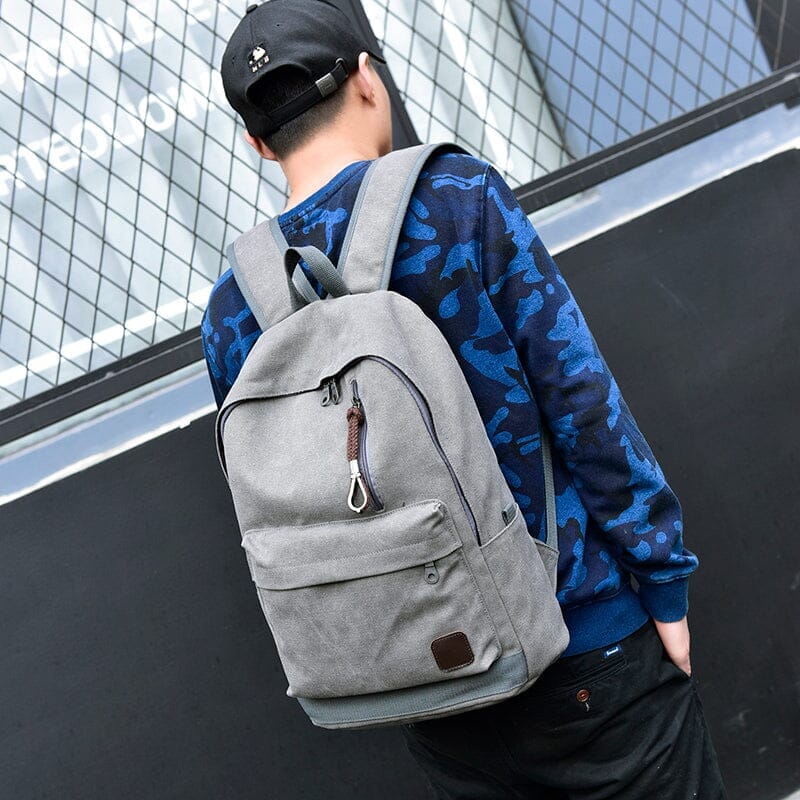 Mochila de Lona Dida Bear Mochila de Lona Dida Bear Nous Moda Masculina 