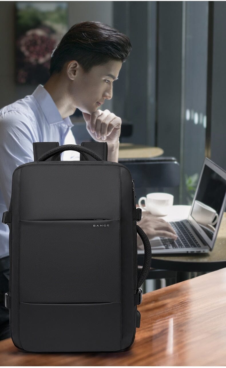 Mochila de Viagem Premiere - Notebook 17`, Expansível, Impermeável e Porta USB Mochila de Viagem Premiere Nous Moda Masculina 
