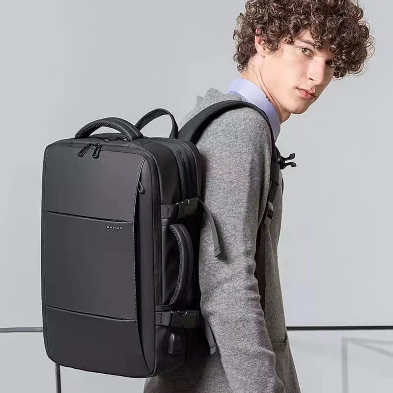 Mochila de Viagem Premiere - Notebook 17`, Expansível, Impermeável e Porta USB Mochila de Viagem Premiere Nous Moda Masculina 