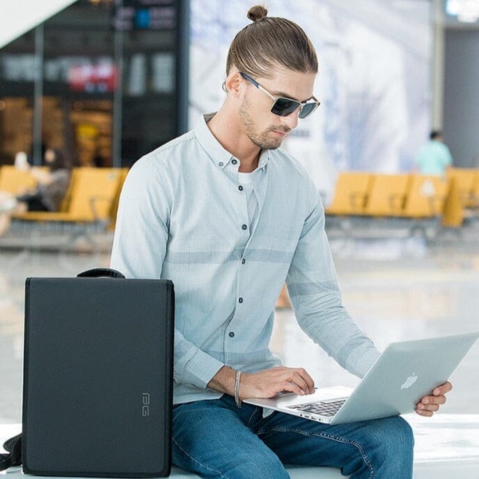 Mochila Executiva Business - Notebook 15`, Impermeável Mochila Executiva Business Nous Moda Masculina 