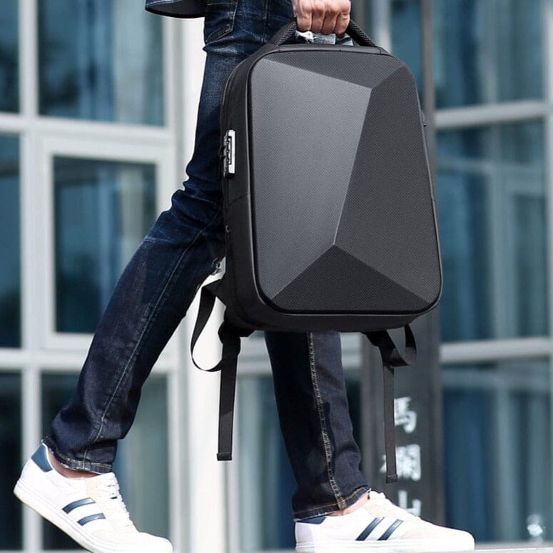 Mochila Executiva Fenruen - Notebook 14`, Expansível, Impermeável e Porta USB Mochila Executiva Fenruen Nous Moda Masculina 