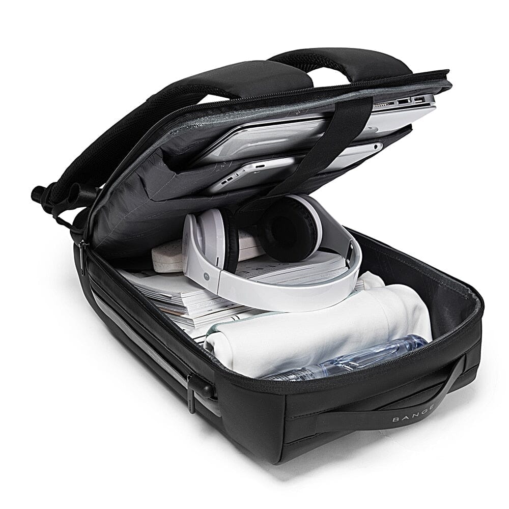Mochila Executiva Luxxy - Notebook 15`, Impermeável, Porta USB e Trava TSA Mochila Executiva Luxxy Nous Moda Masculina 