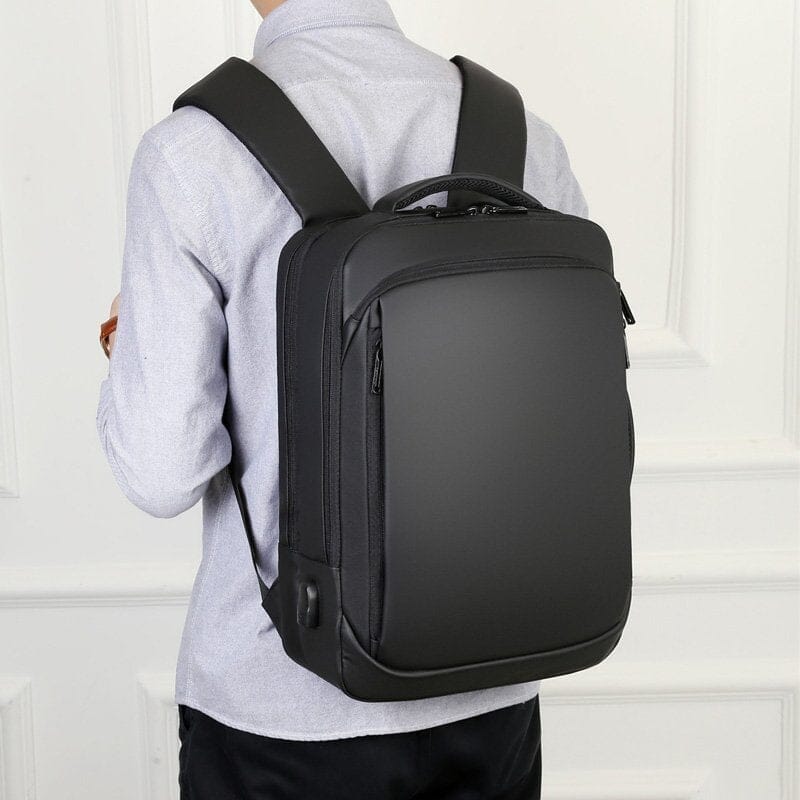 Mochila Executiva Premium Ryut - Notebook 15`, Impermeável e Porta USB Mochila Executiva Premium Ryut Nous Moda Masculina 
