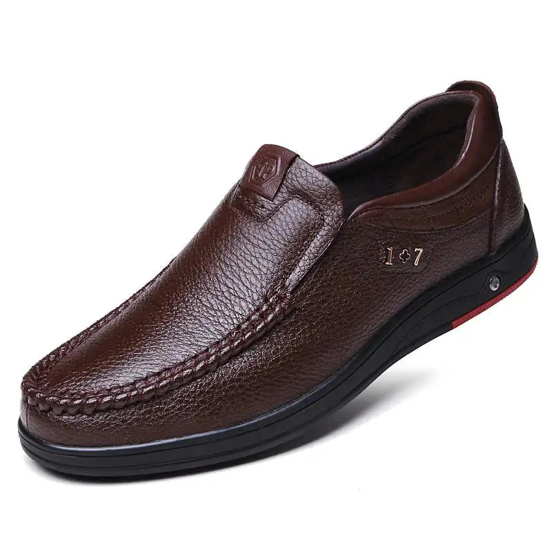 Sapato de Couro Italiano Nous Sapatos Nous Marrom 39 