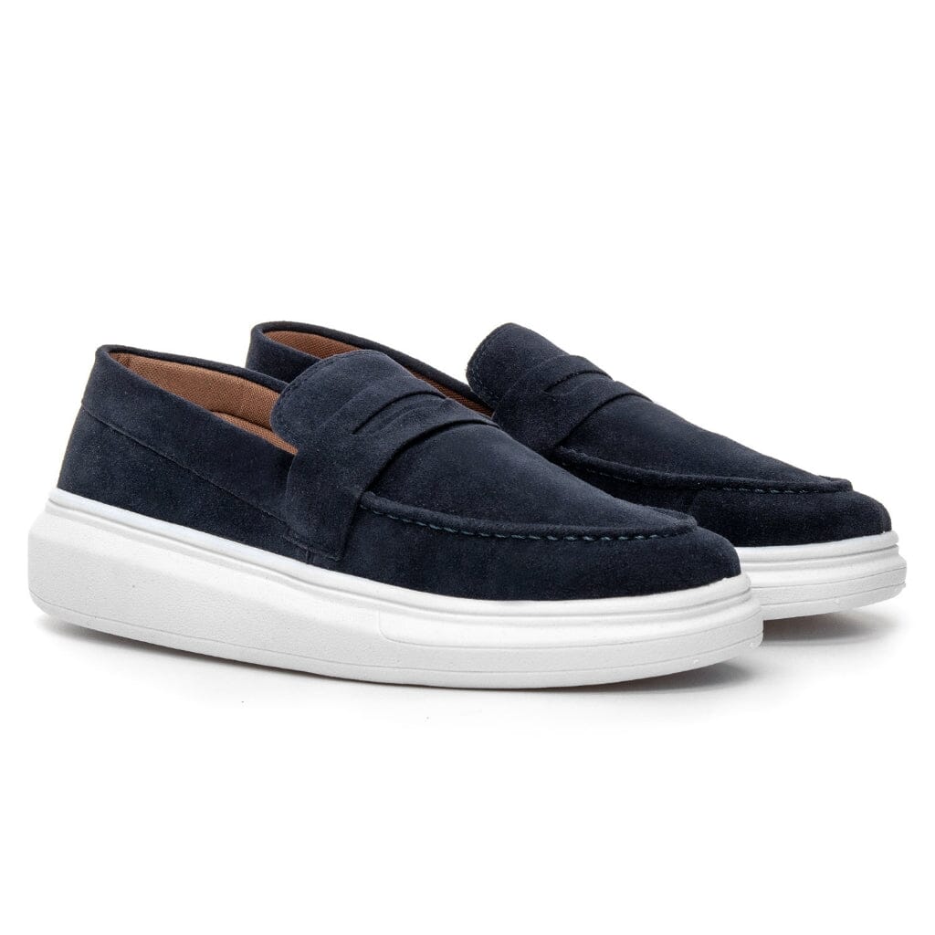 Sapato Oxford Brogue Masculino Loafer Mocassim Sapato Oxford Brogue Masculino Loafer Mocassim Nous Moda Masculina Azul 37 