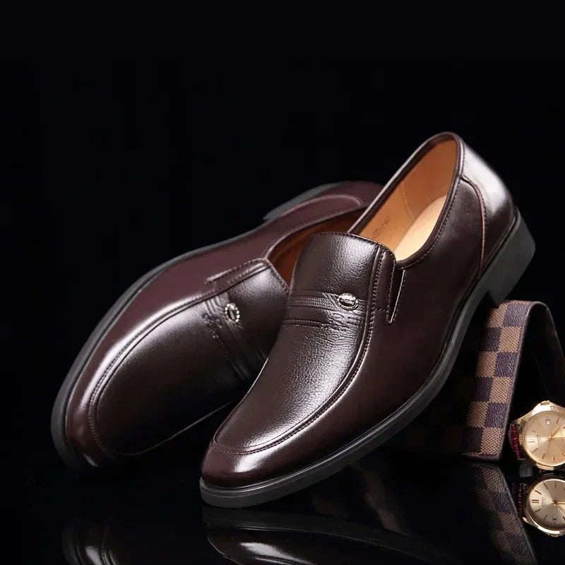 Sapato Social de Couro Slip Luxury Sapato Social de Couro Slip Luxury Nous Moda Masculina 