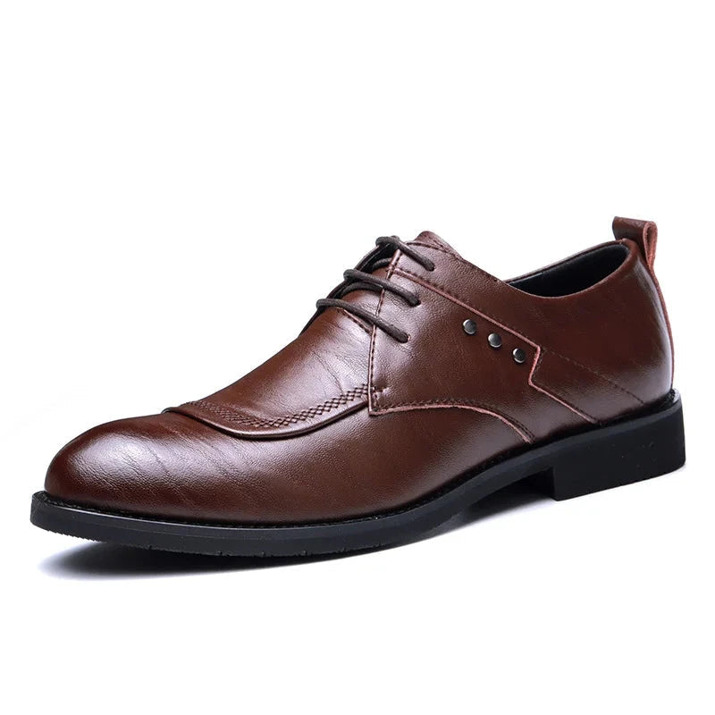 Sapato Social Masculino Beetoven Sapato Social Masculino Beetoven Nous Moda Masculina Marrom 37 