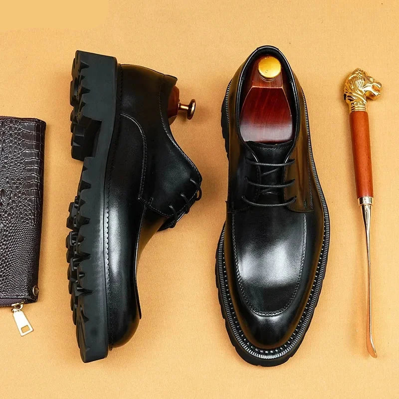 Sapato Social Masculino Poover Oxford Em Couro Legítimo Sapato Social Masculino Poover Oxford Em Couro Legítimo Nous Moda Masculina 