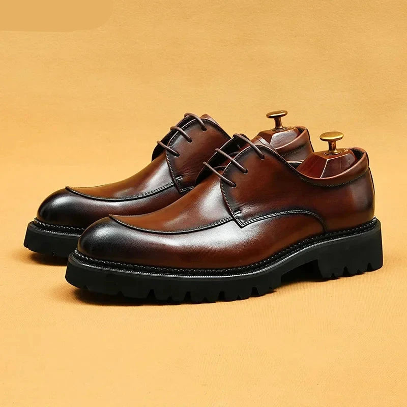 Sapato Social Masculino Poover Oxford Em Couro Legítimo Sapato Social Masculino Poover Oxford Em Couro Legítimo Nous Moda Masculina 